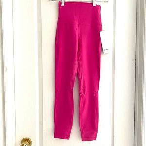 Lululemon Align Pant 25” * Sonic Pink Size 8 Sz 8 NWT